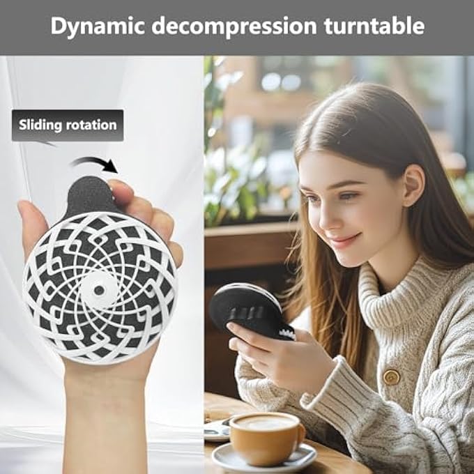 TitTees 3D Printed Fidget Spinners Dynamic Decompression Toy for Adult & Kids, 3D Printed Fidget Sensory Toy for Anxiety ADHD Stress Relief Office Desktop Toys, Classroom Prizes Birthday Party Favors - Image 4