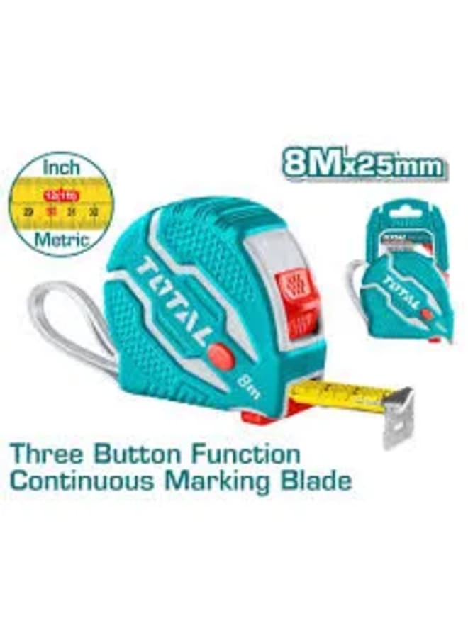 TOTAL Tape Measure 8x25 - Image 2