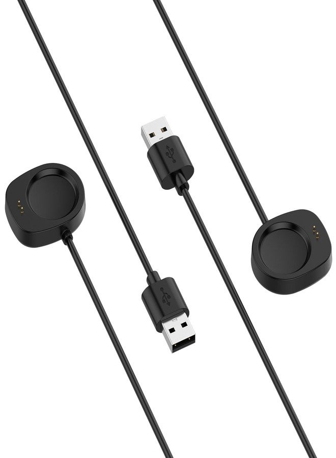 BLIKEJIN كابل شحن BLIKEJIN لأجهزة Amazfit Active3 Premium و T-Rex Ultra2/3/3 PRO و Active Max و Helio Strap و Balance/Balance2 (عبوة من كابلين USB-A إلى USB-A) - Image 1