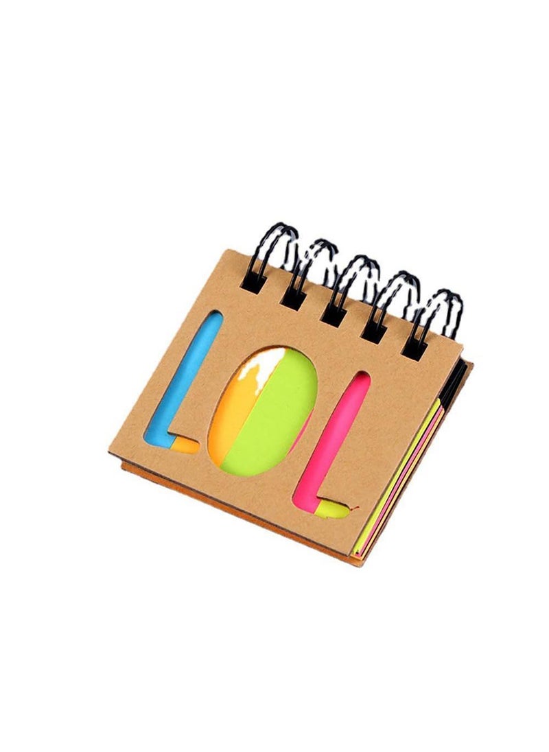 Spiral Sticky Note Pad - Pocket Size with Assorted Primary Colors - 250 Sheets: Sticky Notes + Color Strips Set - pzsku/Z93F660F3F0752150EC89Z/45/_/1700798579/e97d6037-051a-4c41-928a-fc8aab9f77e2