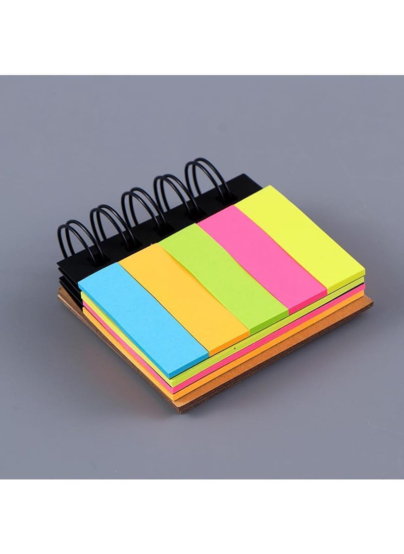 Spiral Sticky Note Pad - Pocket Size with Assorted Primary Colors - 250 Sheets: Sticky Notes + Color Strips Set - pzsku/Z93F660F3F0752150EC89Z/45/_/1700798580/66ce4be9-d07c-4880-bcf2-e2433ba427b6