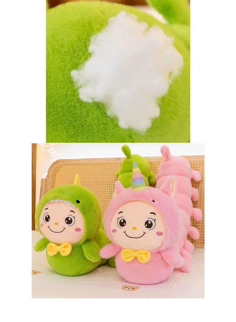 50 CM Cute Caterpillar Plush Toy Soft Stuffed Cartoon Doll For Girls And Boys All Ages Gift（Pink）  - Image 4