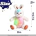Cuteoy Musical Plush Bunny Stuffed Animal Glowing LED Lightup Nightlight Toys Singing Lullabies Birthday Christmas Plushies Rabbit Gifts for Kids Boys Girls13 - Image 4