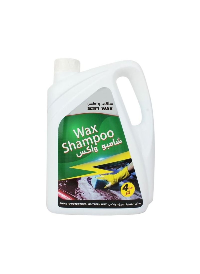 Safi WAX - Safi Wax Car Wax Shampoo 4 Litter Car Clearing/Washing - Image 1