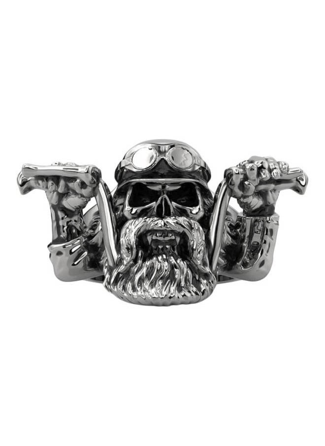 NIBEMINENT Stainless Steel Motorcycle Shaped Ring  - Image 1