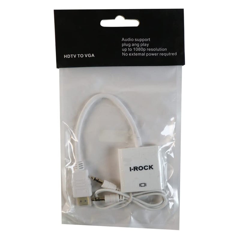 Convert hdmi-vga + audio irock