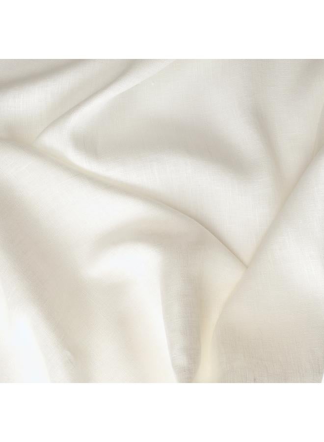 Zaboon Curtains, 1 pair, with heading tape/white, 145x300 cm - Image 2