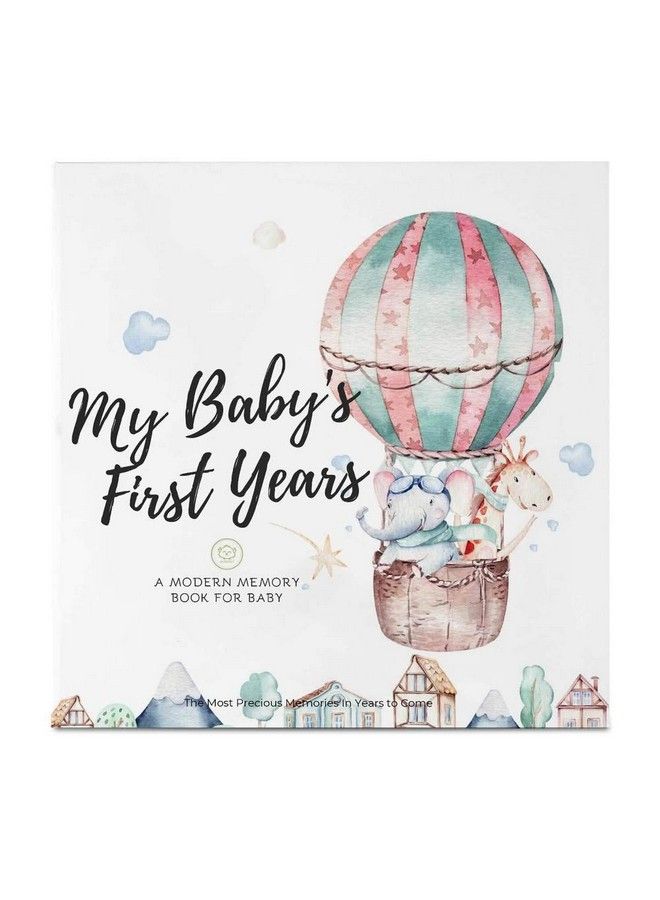KeaBabies First 5 Years Baby Memory Book Journal 90 Pages Hardcover First Year Keepsake Milestone Baby Book For Boys Girls Baby Scrapbook Baby Album And Memory Book (Adventureland) - Image 2