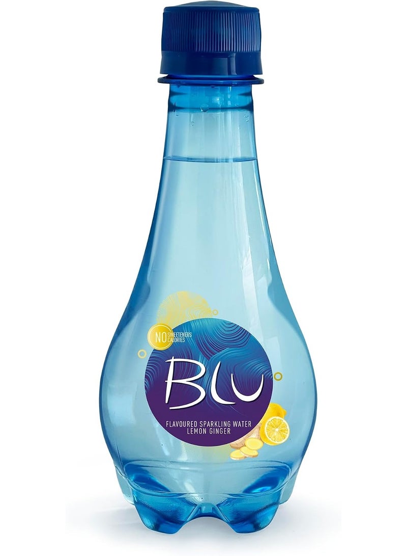 Blu Sparkling Ginger Lemon Water No Added Sugar 6 Pcs X 250 ML - Image 2