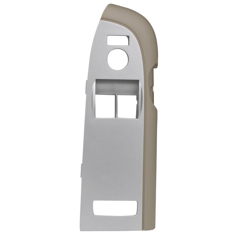 omoZone Window Switch Bezel Cover for Front Left Driver Side Door Control - Cashmere - Compatible with 2010-2014 Chevrolet Silverado & GMC Sierra - Image 1