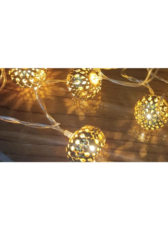 10pcs Copper Metal Lights  String - Image 2