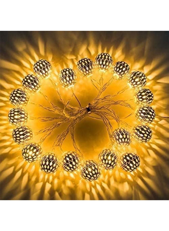 10pcs Copper Metal Lights  String - Image 4