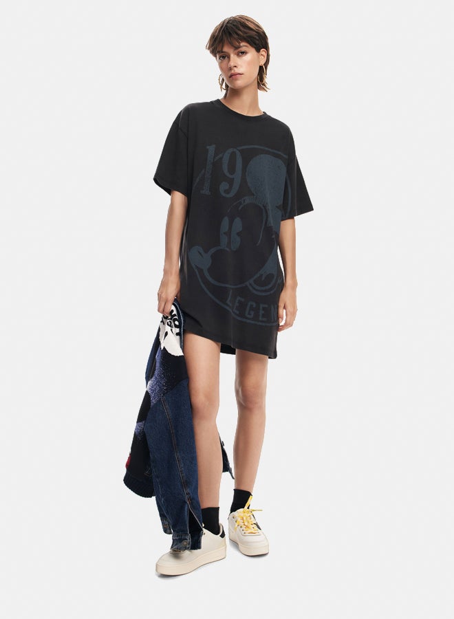 DESIGUAL Short dress with short sleeves Mickey - Image 1