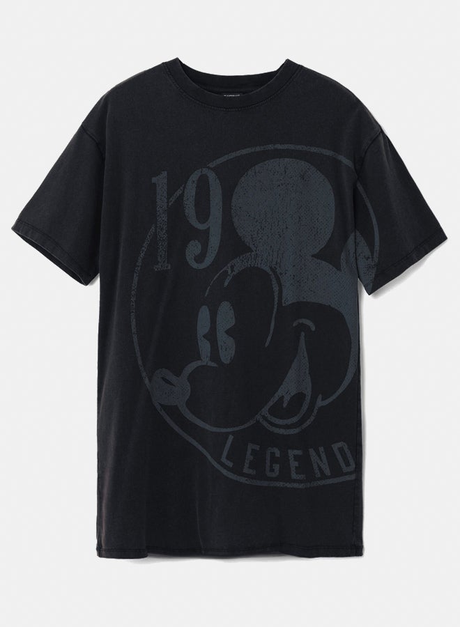 DESIGUAL Short dress with short sleeves Mickey - Image 3