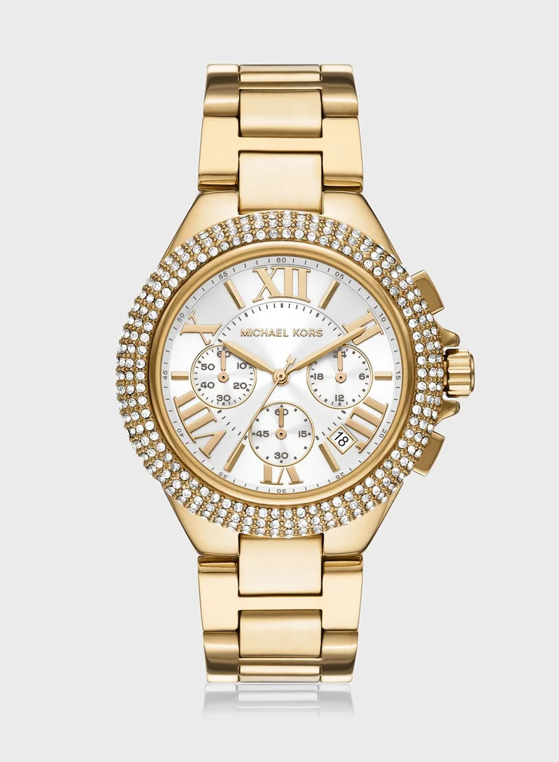 Michael Kors Classic Steel Strap Analog Watch