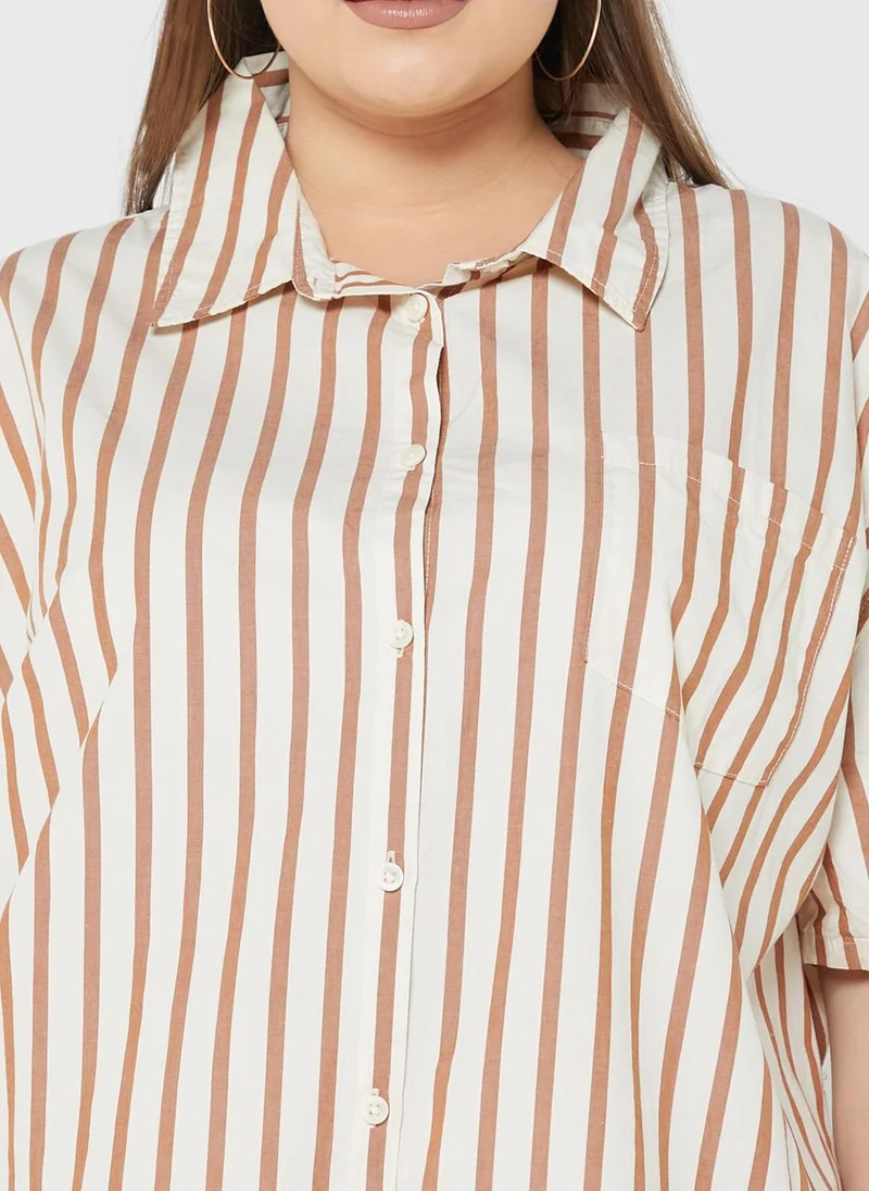 Cotton On Curve Button down shirt