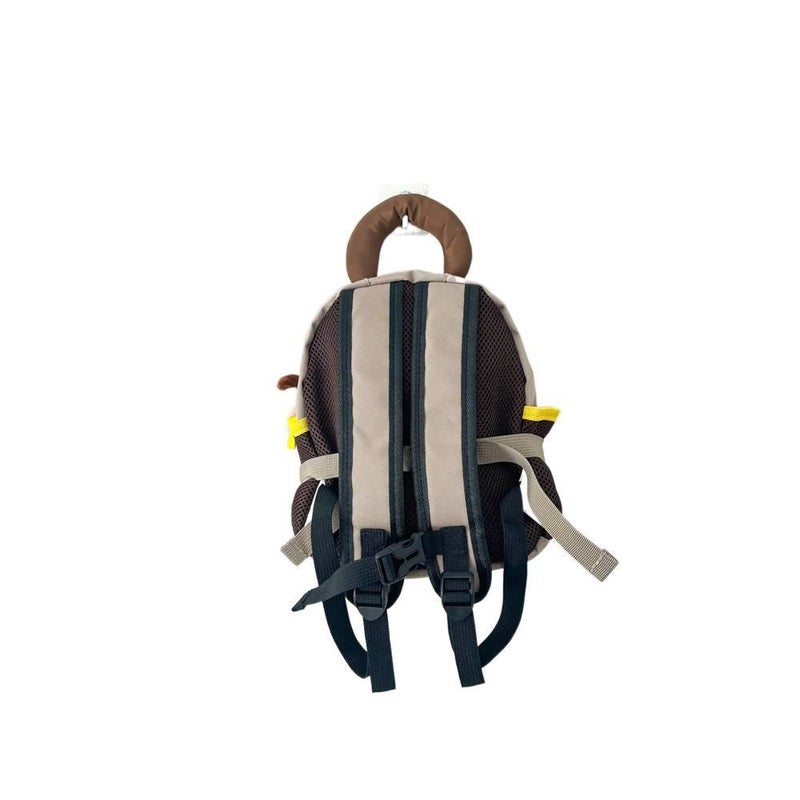 Red Preschool Kids Backpack for Boys and Girls with Cartoon Design Comfortable Carry and Daily School Travel Storage - NUR - Image 4