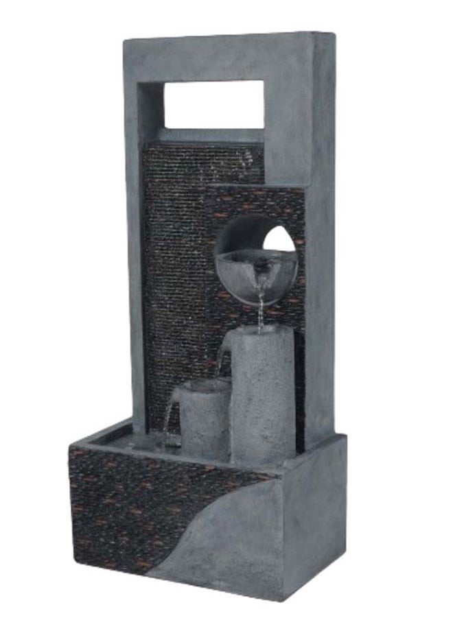 Suncoast - SUNCOAST Wall Fountain with LED Light - 45 x 28.5 x 98.5 CM - Image 1