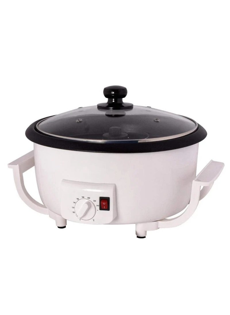 DENX DX3422 Coffee Roaster & Popcorn Maker – 2L Capacity with Adjustable Temperature – 2-in-1 Efficient and Stylish Design