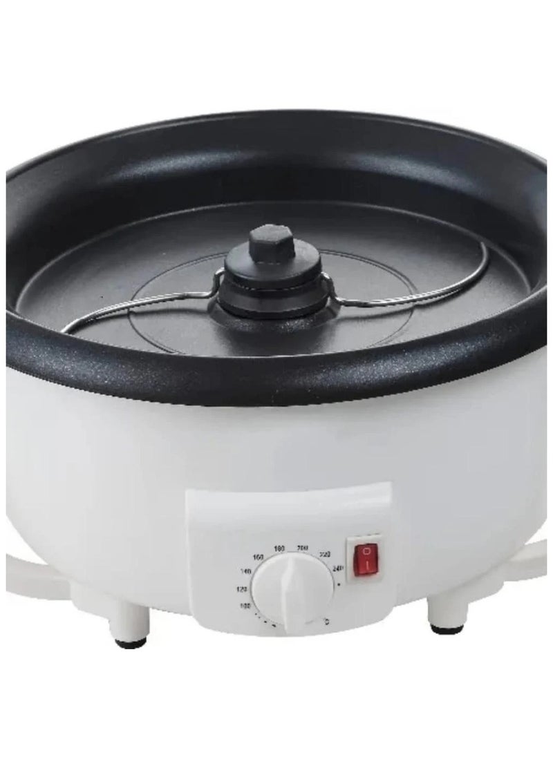 DENX DX3422 Coffee Roaster & Popcorn Maker – 2L Capacity with Adjustable Temperature – 2-in-1 Efficient and Stylish Design