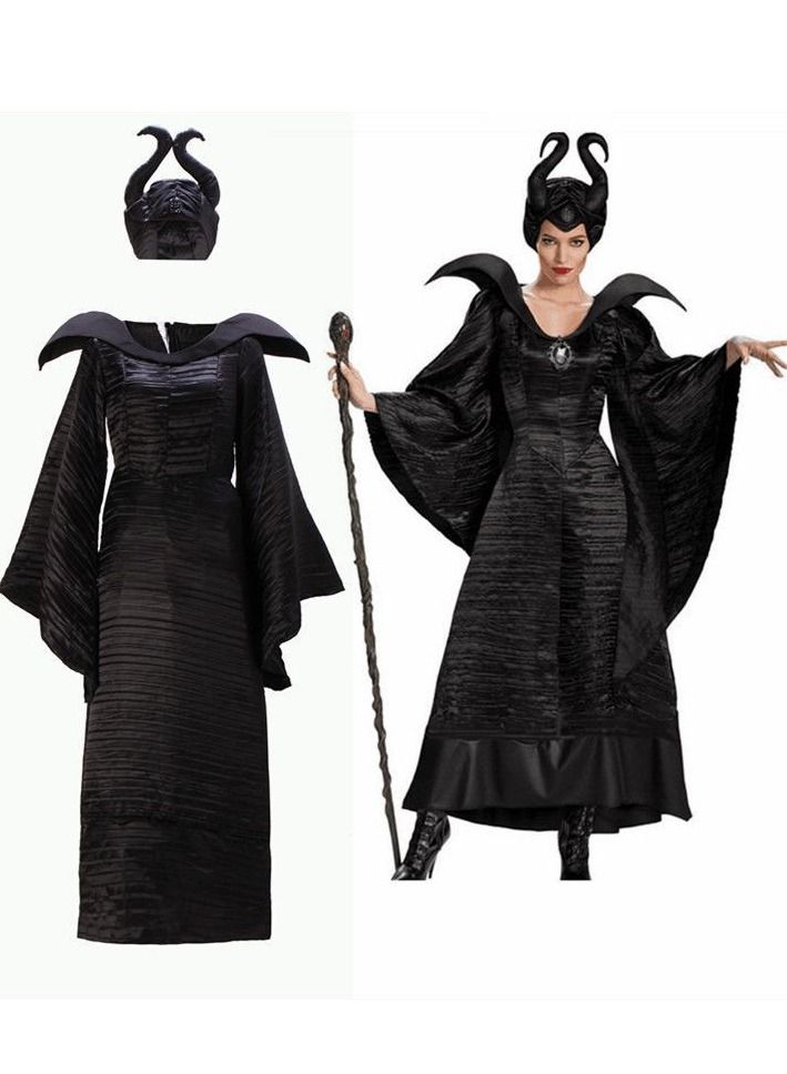 Sleeping Charm Dark Witch Costume Cosplay Stage Costume - Image 3