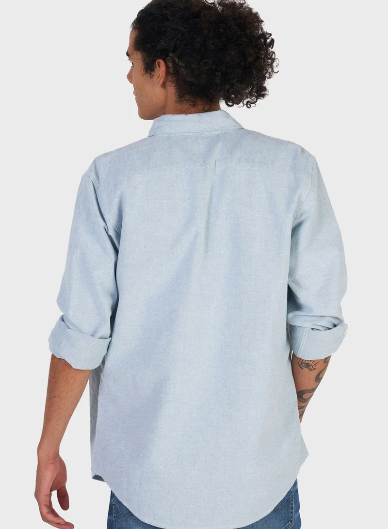 American Eagle Button Down Regular Fit Shirt