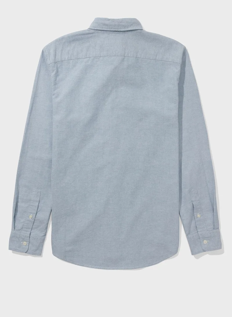 American Eagle Button Down Regular Fit Shirt