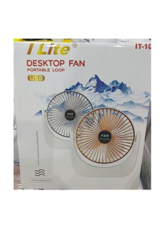 Desktop Fan Portable Loop USB