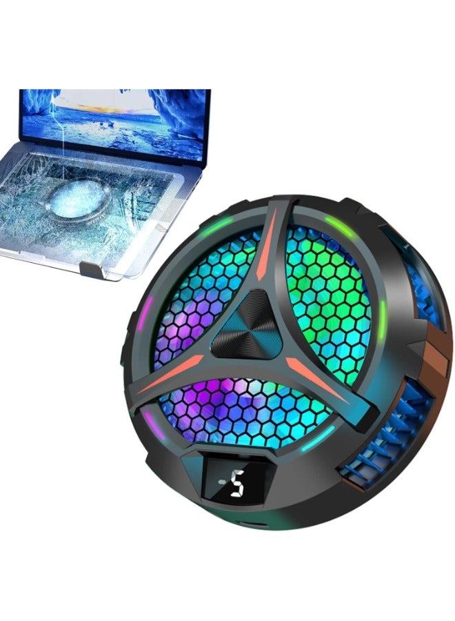Loquat Mobile Cooler | Lightweight and Fast Cooling Semiconductor Cooler, Portable Strong Magnetic Cooling Fan for Mobile Phone and iPad - Image 1