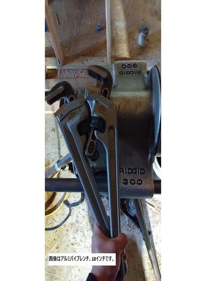 ريدجيد مفتاح ربط الأنابيب الطرفي RIDGID 31050 E-6، مفتاح ربط السباكة 6 بوصات، أحمر، صغير - Image 5