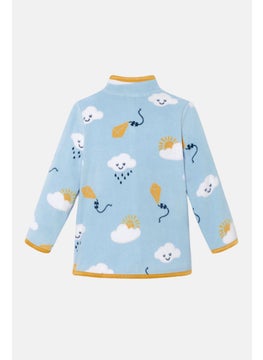 Tchibo Kids Boy Allover Print Jacket, Blue Combo  - Image 3
