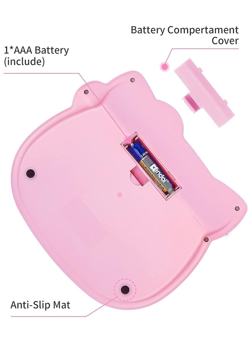 SYOSI Calculator Creative Cute Solar Energy Calculator 12 Digit Large LCD Display Handheld for Daily and Basic Office - Image 4