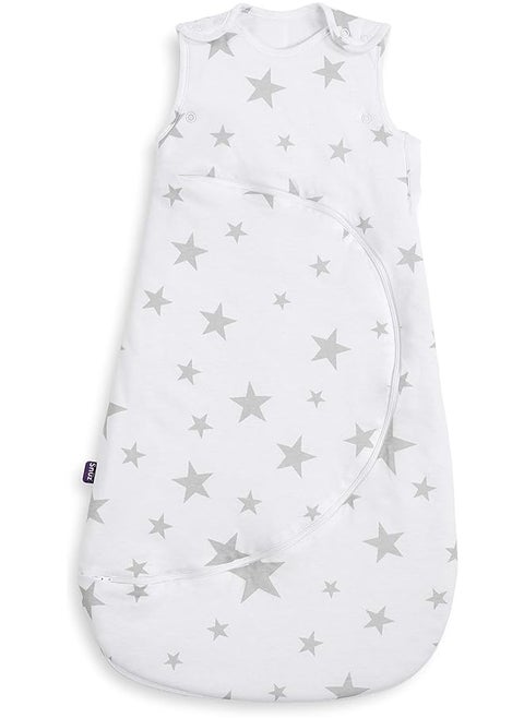 Pouch Sleeping Bag 1.0 Tog Grey Star 0 6M