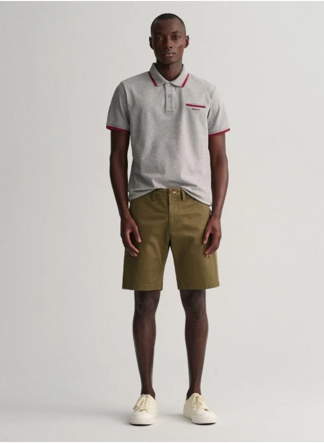 غانت Gant Hallden Slim Fit Twill Shorts