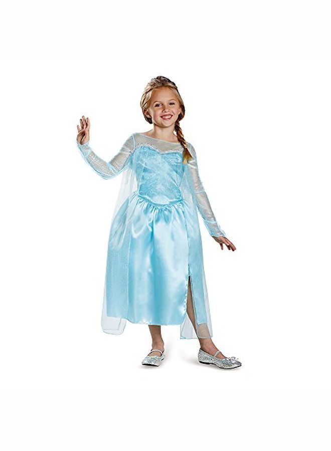 Disguise S Frozen Elsa Snow Queen Gown Classic Girls Costume Small/46X - Image 1