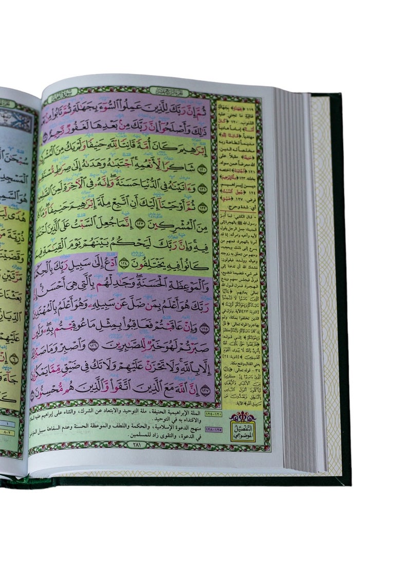 ريبنيو - القران الكريم تفصيل موضوعي مع تفسير كلمات القران الكريم حجم وسط قياس 14×20 - Image 1