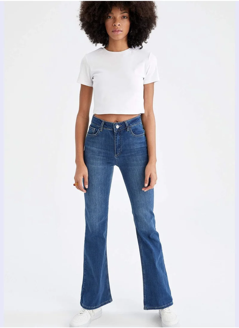 DeFacto Extra Long Fit Culotte Jeans