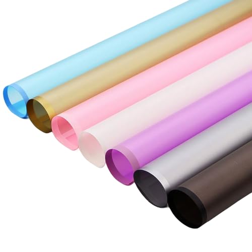 Corkwaw 20 Pcs Silver border Flower Wrapping Paper,Waterproof Valentine's Day Bouquet Wrapping Paper 23x23Inch Used for DIY Crafts, Gift Packaging, Flower Shop Bouquet Packaging - Image 5