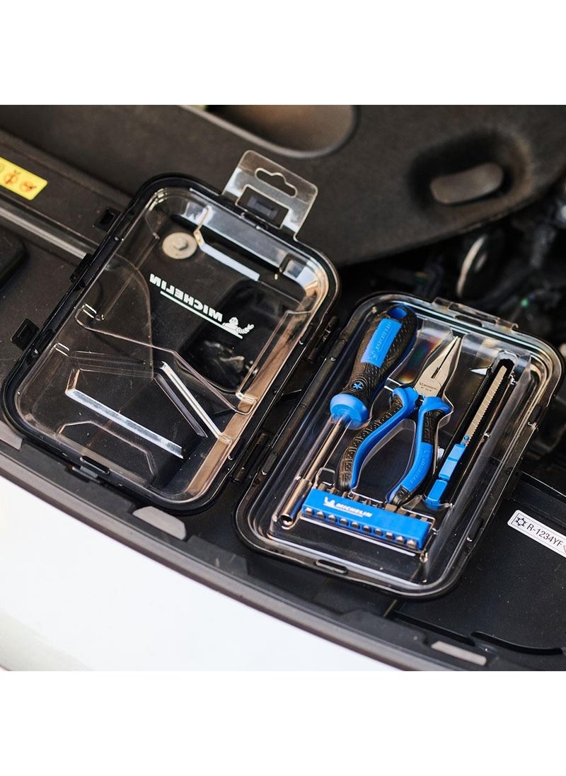 Michelin MC33320 13 Piece Cr-V Long Nose Pliers + Utility Knife Bits Screwdriver Set  - Image 3
