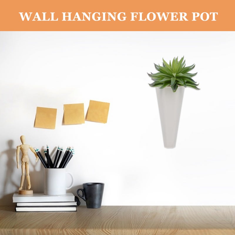 12 Pcs Wall Hanging Flowerpot Hydroponics Flower Container Gardening Pot - Image 5