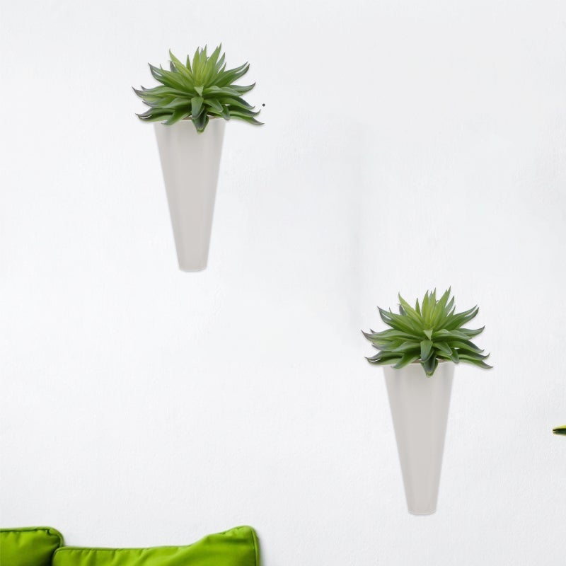 12 Pcs Wall Hanging Flowerpot Hydroponics Flower Container Gardening Pot - Image 3