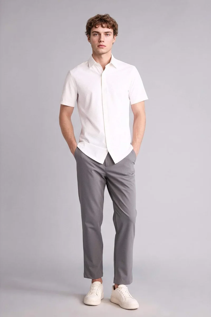 ديفاكتو Tailored Fit Trousers