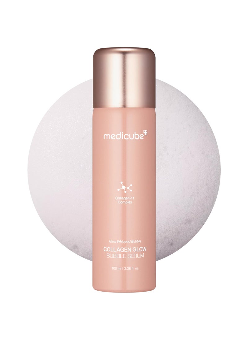 Medicube - Medicube Collagen Glow Bubble Serum - Fast-absorbing bubble-type serum that gives you 24h Glow & Lifted Look - Korean skincare (3.38fl.oz.) - Image 1