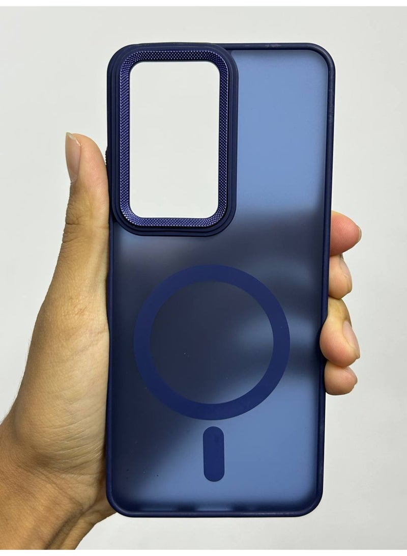 Magsafe Leather Generic Back Case Compatible with Samsung A56 phone. - Image 1