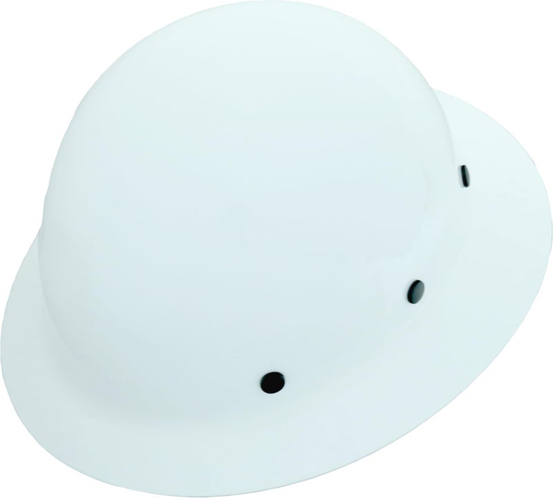 AFP Fiber Full Brim Hard Hat | 6 Point Ratchet Suspension | OSHA & ANSI Rated | Hard Hats for Men | Premium Construction Helmets for Safety - Image 1