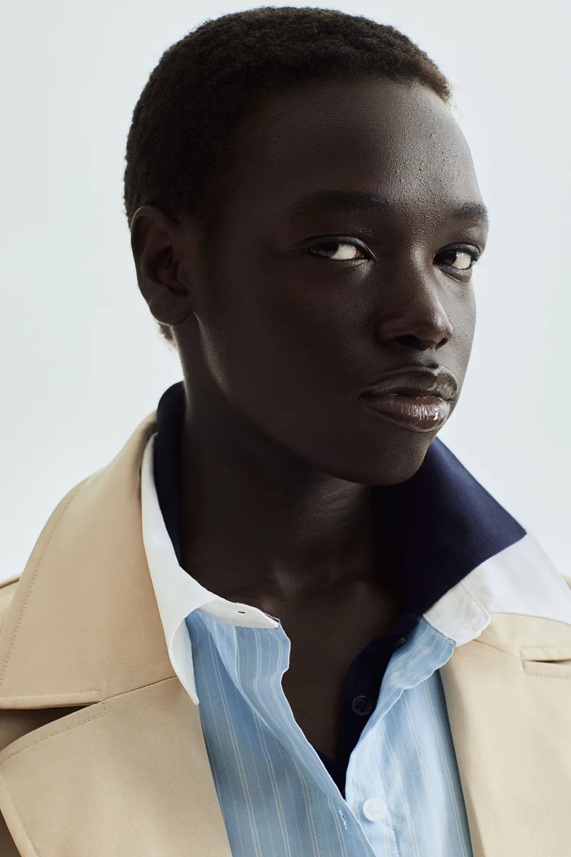 H&M Short twill trench coat