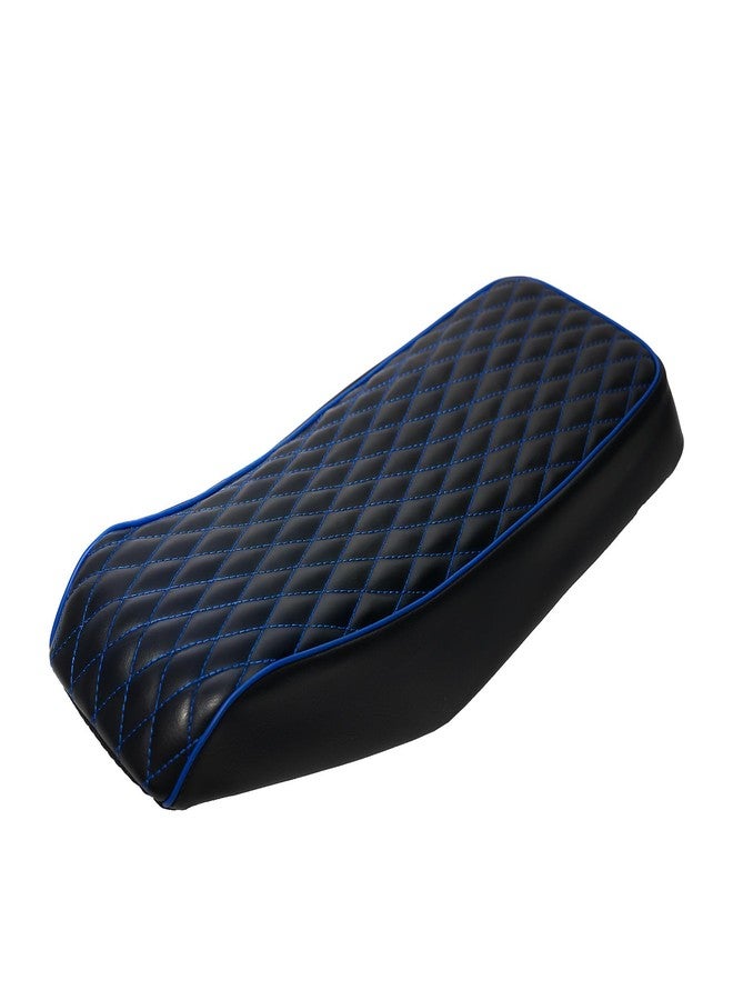 JMCHstore Blue Diamond Stitch Retro Mini bike Seat Cover for Monster Mega Moto MMB80 80cc MMB105 105cc, For Coleman Realtree RB100 RT100 Mini Bike Cushion Replacement parts - Image 5