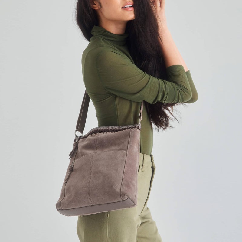 The Sak Lucia Leather Crossbody Purse - Premium Leather Women's Handbag for Everyday & Travel - Cross Body Bag With Zipper - Image 2
