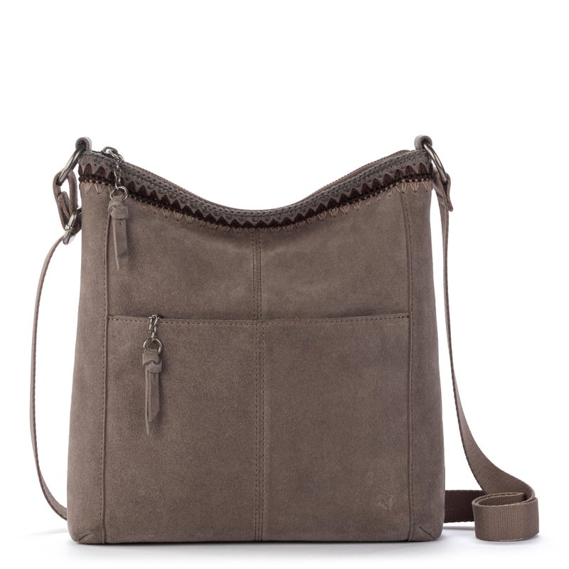 The Sak Lucia Leather Crossbody Purse - Premium Leather Women's Handbag for Everyday & Travel - Cross Body Bag With Zipper - Image 1