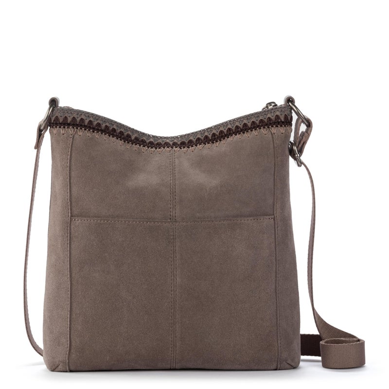 The Sak Lucia Leather Crossbody Purse - Premium Leather Women's Handbag for Everyday & Travel - Cross Body Bag With Zipper - Image 5
